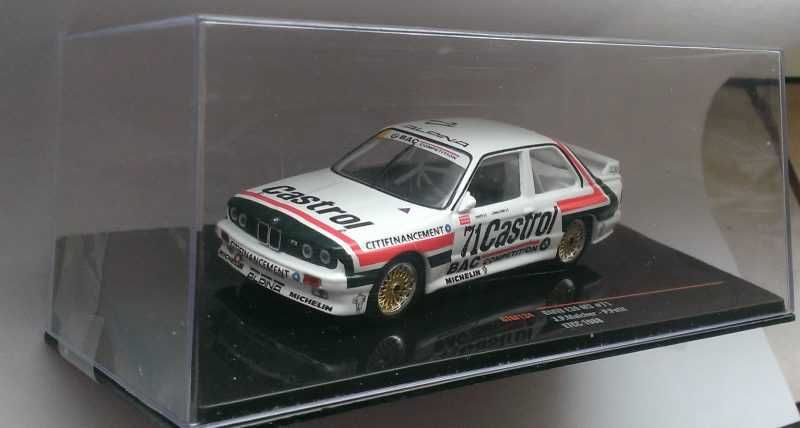 Macheta BMW M3 E30 #71 Castrol ETCC 1988 - IXO 1/43