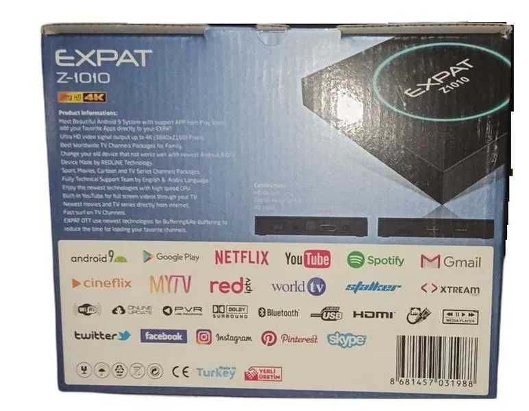 Android box EXPAT Z1010 1GB RAM