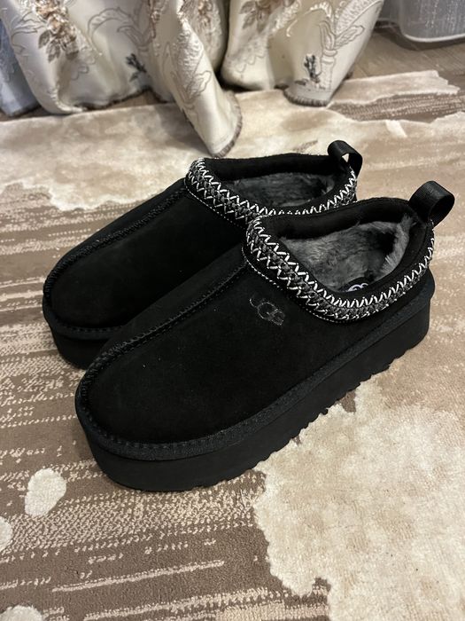 Cizme UGG cu platforma, 39, negri