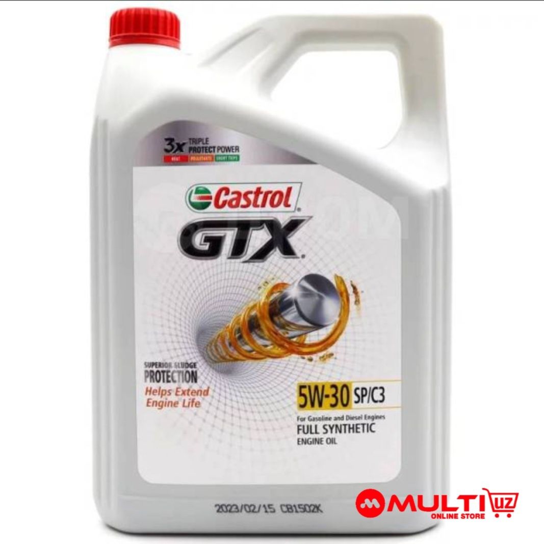 Castrol GTX 5w30 Синтетическое Маторное Масло 4л