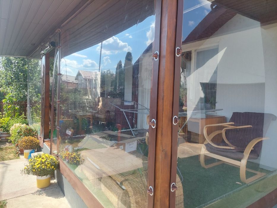 Folie transparenta Cristal premium  pentru închidere terase și foisoar