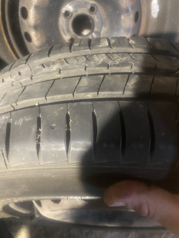Fiat punto 4x100 hankook джанти/гуми
