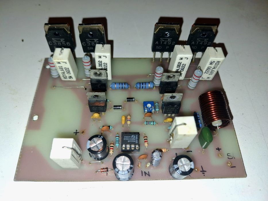 Kit amplificator audio 2x100W