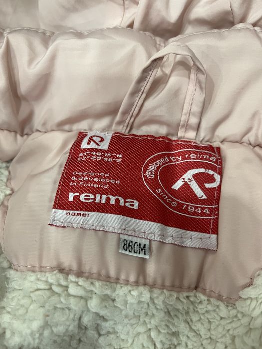 Куртка комбинезон зимний для девочек малышей