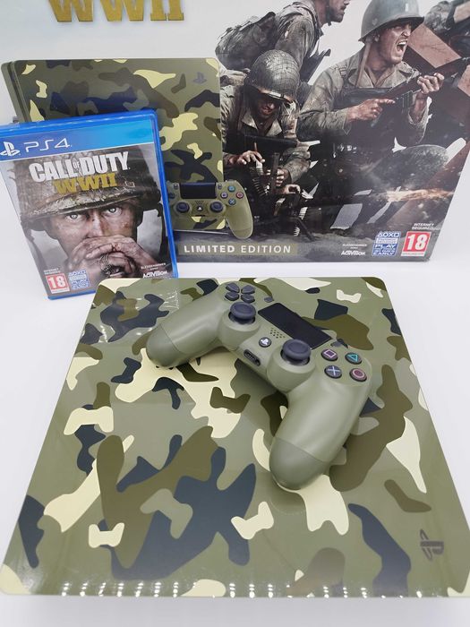 [ps4] Пълен Комплект 1TB Call of Duty: WWII Limited Edition + Игра