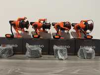 Set 4 Mulinete SAIMINO GS13000 FB 12 + 1 BB Pescuit Crap - Somn