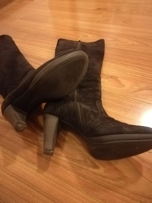 Cizme piele naturală îmblănite 37 38