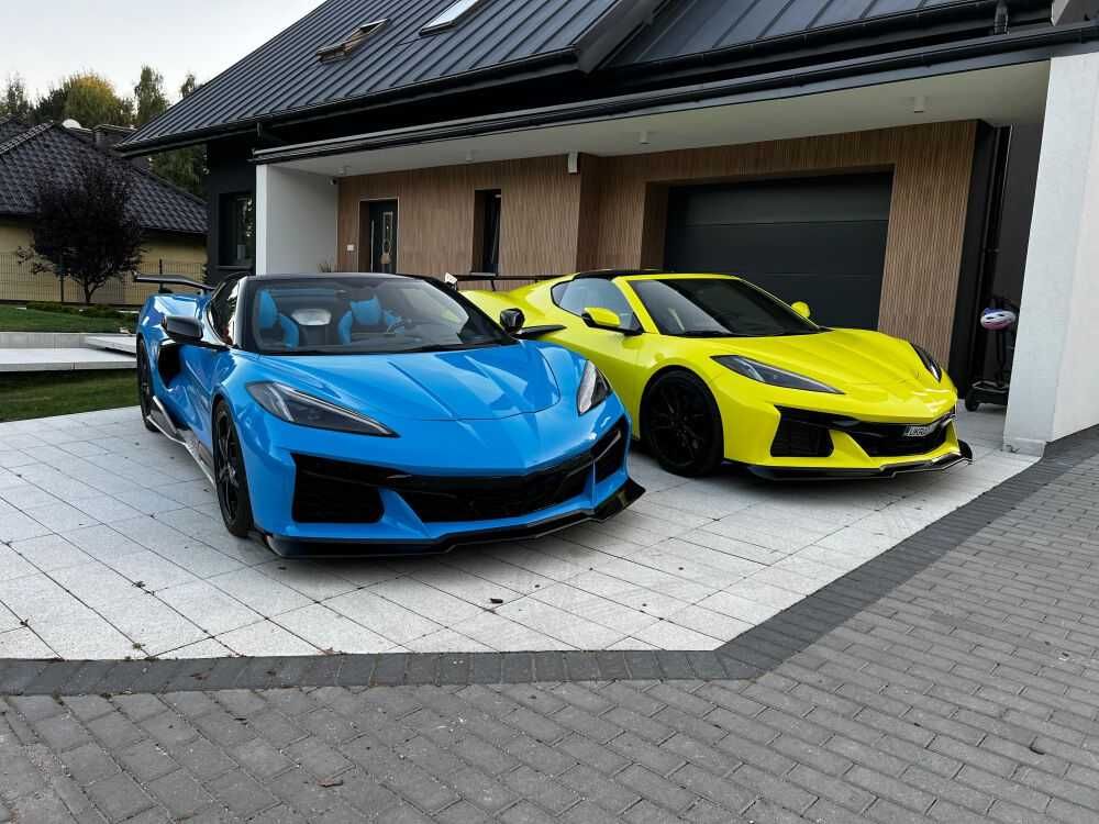 ZR1 броня, калник, прагове, части за Chevrolete Corvette C7 C8