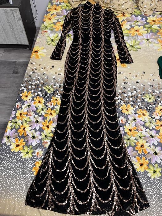 Roche de nunta cu paiete