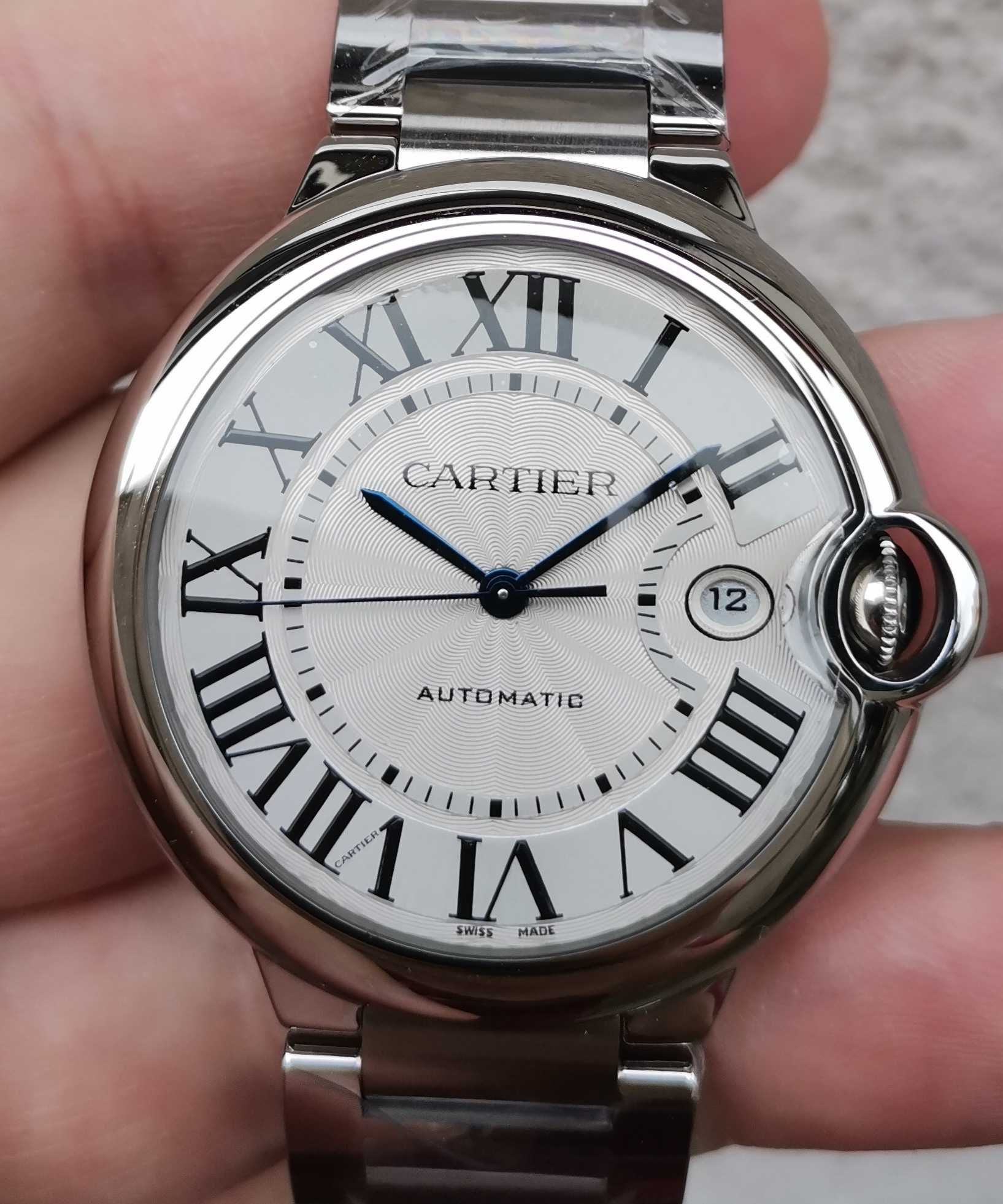 Cartier Balon Bleu 42 mm mec. 076