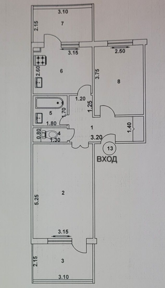 Продаю свою 2/2/5 Франция (Кадышева)