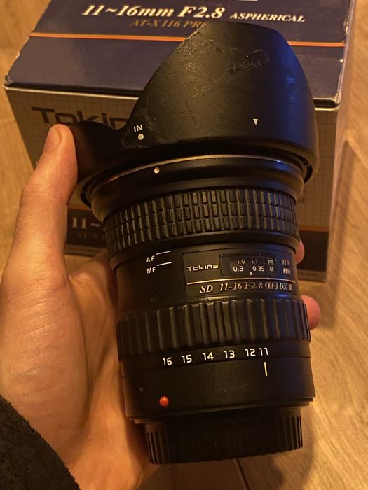 Tokina 11-16mm f2.8 Canon ef-s