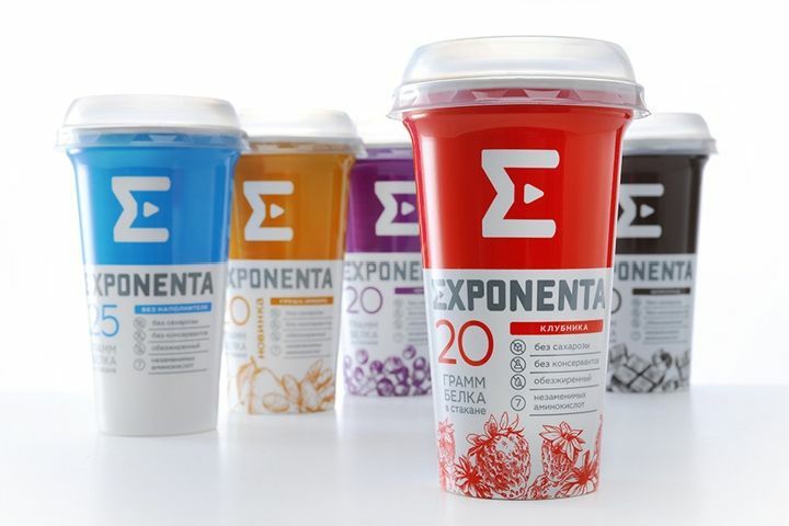 EXPONENTA экспонента напиток кисломолочный белок