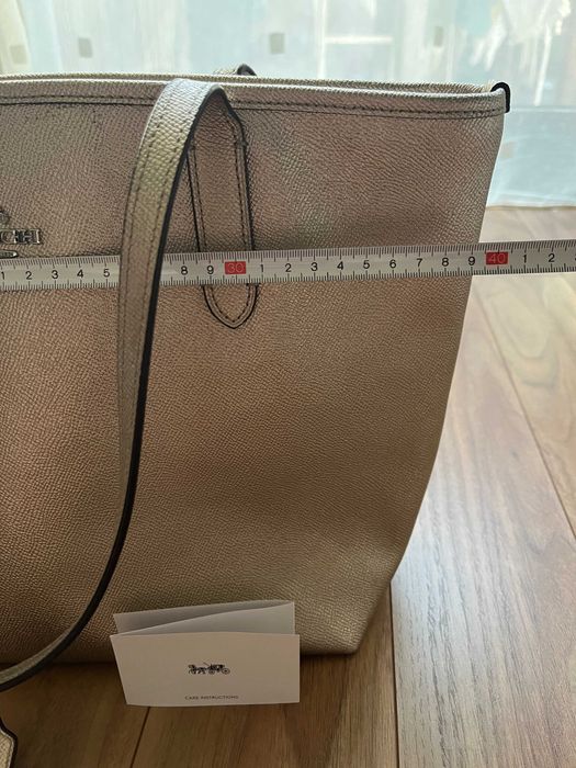 Geanta COACH Originala Aurie Sclipitoare