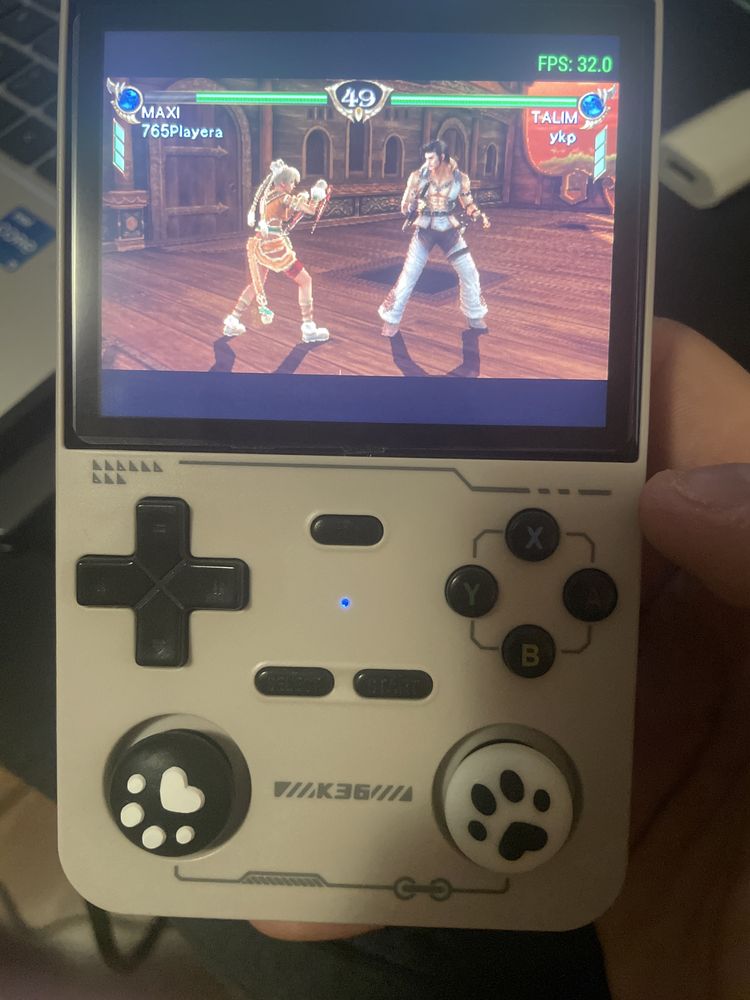 Consola handheld jocuri retro k36 (emuleaza ps1, psp, n64,gameboy)