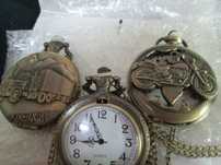 Ceasuri de buzunar personalizate carcasa metalica bronz