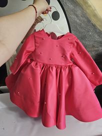 Бебешка рокля циклама