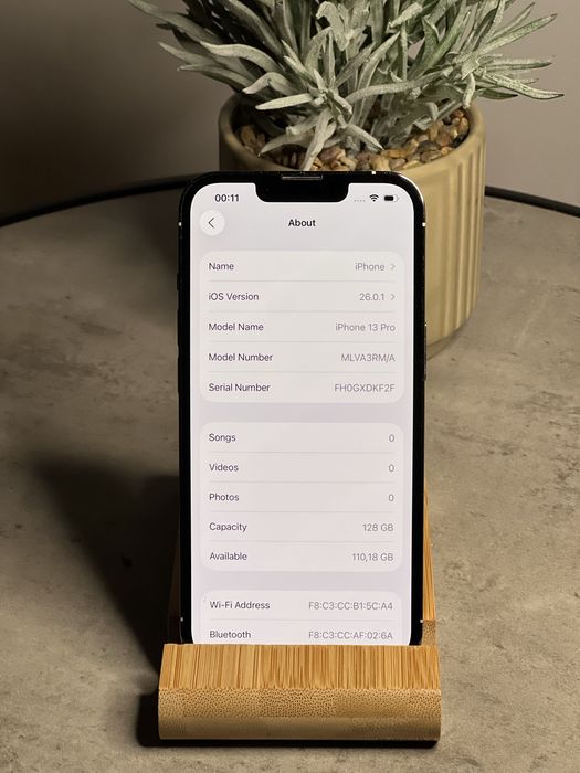 iPhone 13 Pro Alb 128 GB 90% impecabil