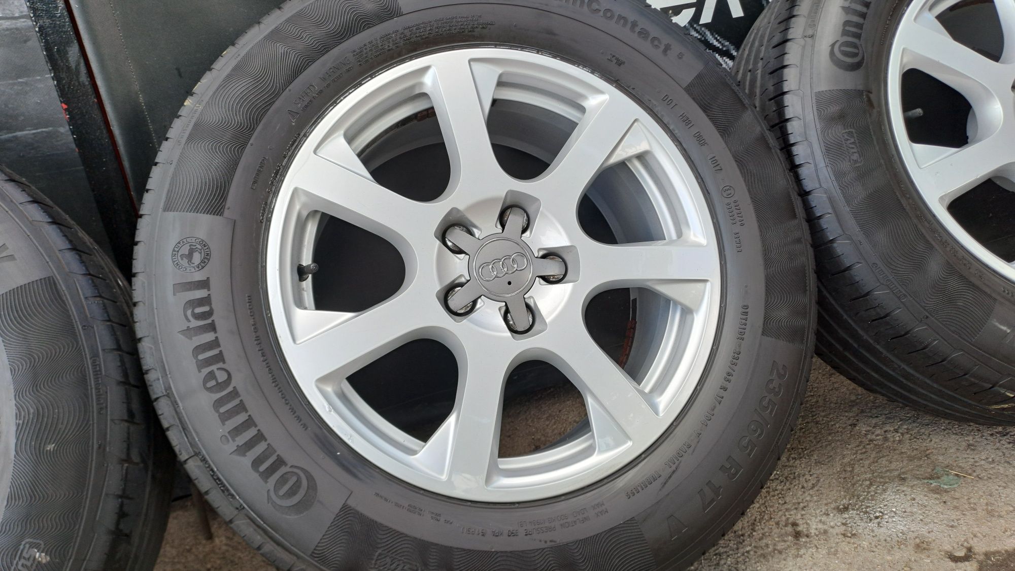 17" 5Х112мм Ауди Кю 5, Audi Q5 5x112mm с Летни гуми 235 65 17