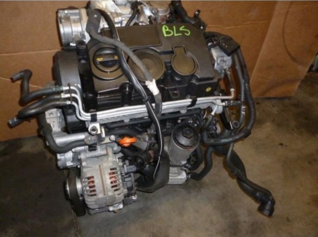 Motor bls complet fara  anexe 1.9 TDI 77 Kw 105 Cp, fabricatie 2009, i