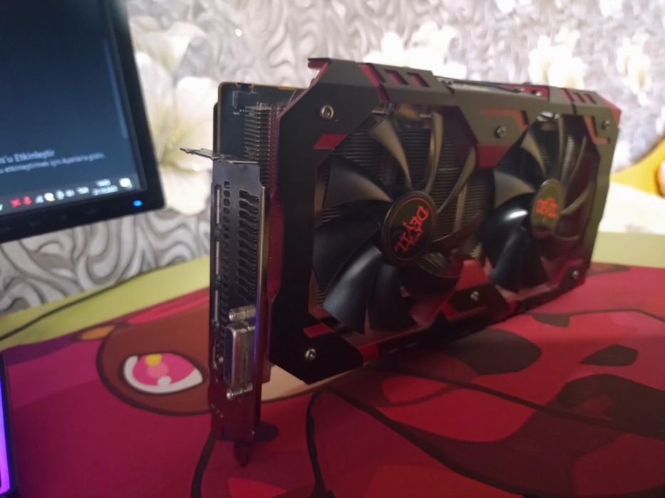 PowerColor RX 580 8gb Red devil - без маѝнинг, отлично състояние!!!