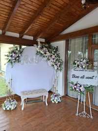 Decoratiuni si aranjamente florale nunta