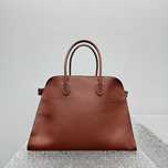 Geanta The Row Margaux 17, maro, 43cm, tip Premium