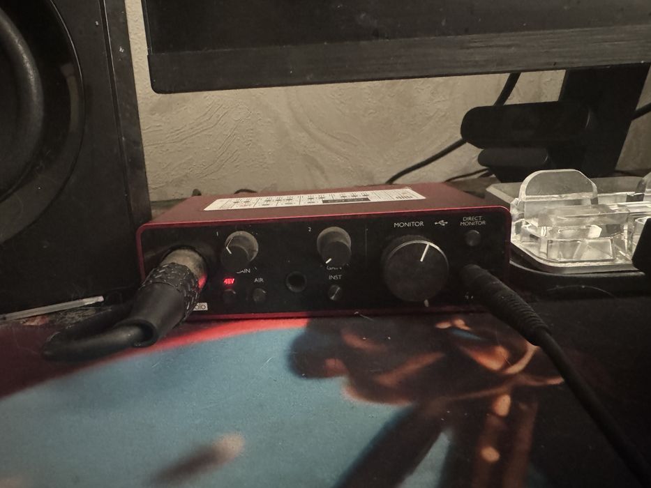 звуковая карта focusrite scarlett solo 3rd gen