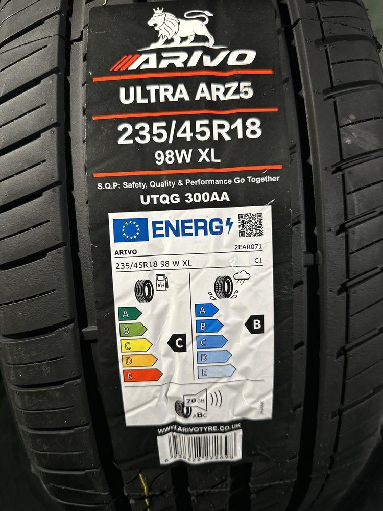Нови летни гуми ARIVO ULTRA ARZ5 235/45R18 98W XL НОВ DOT