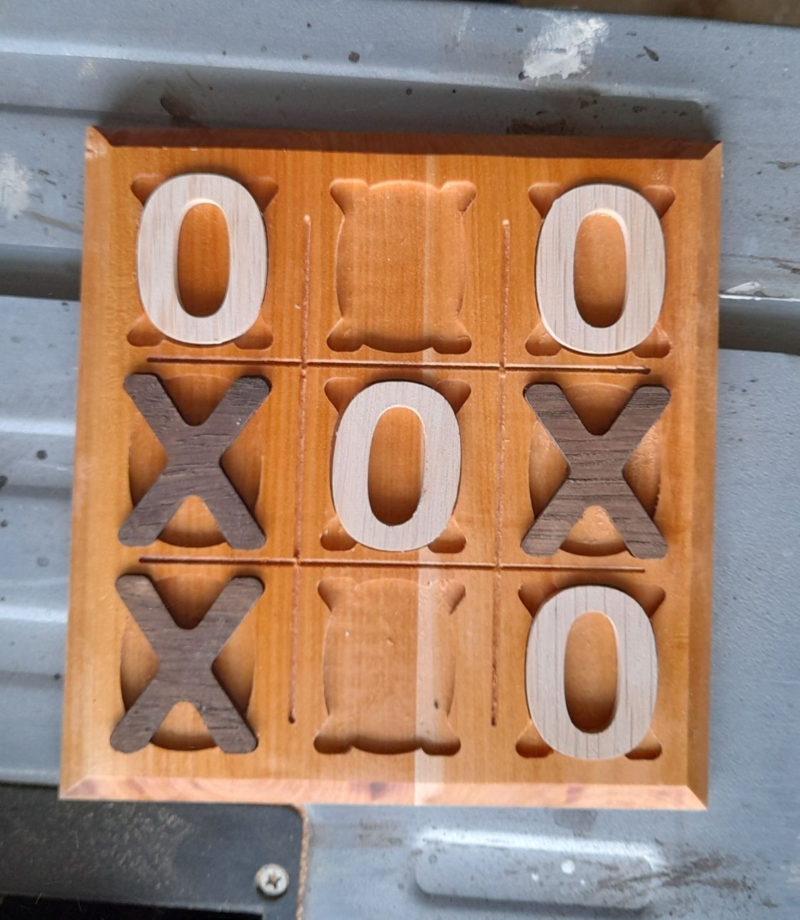 Игра за деца и възрастни морски шах от масивно Дърво tic tac toe