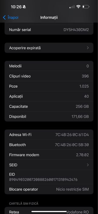 Vând iPhone 15 Pro Max ca nou
