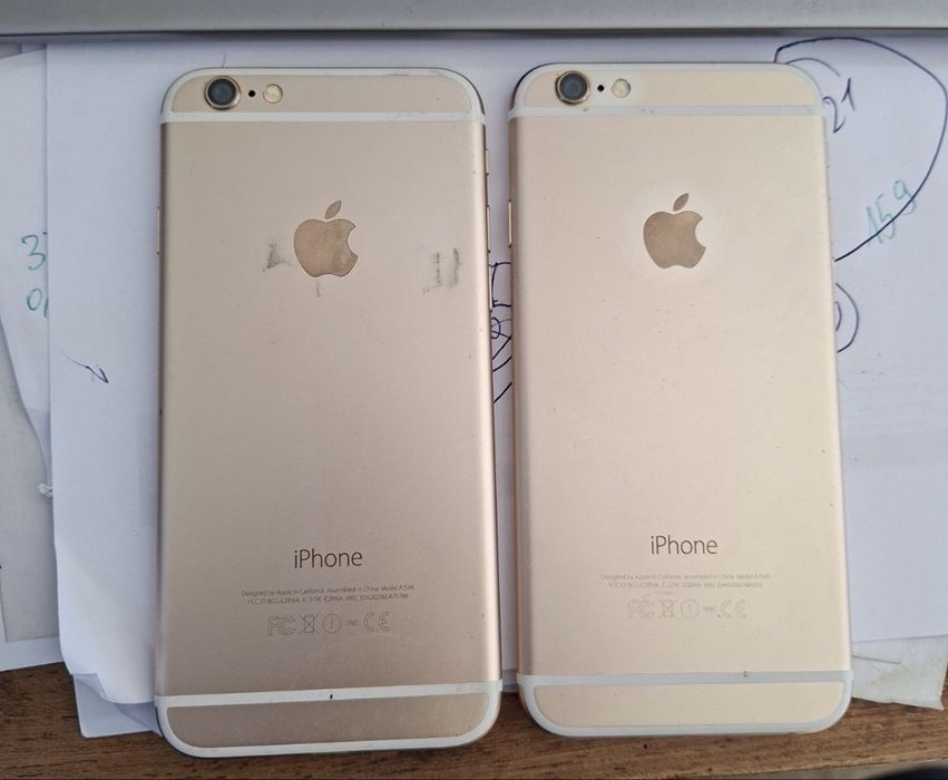 Продавам 2 телефона iphone 6 за части