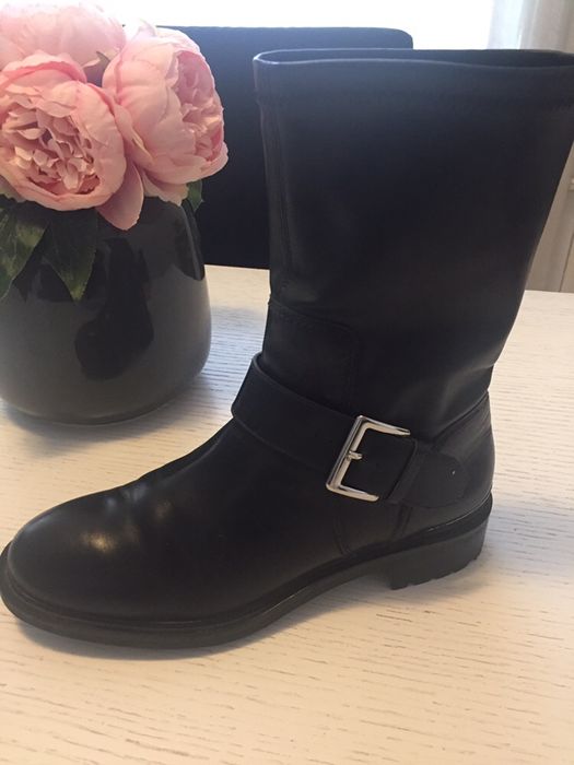 Zara,боти Zara естествена кожа!MOSHINO ботуши!