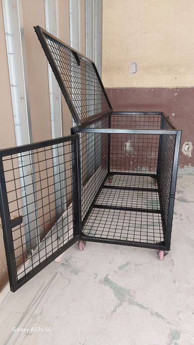 Метална клетка за животни-подвижна