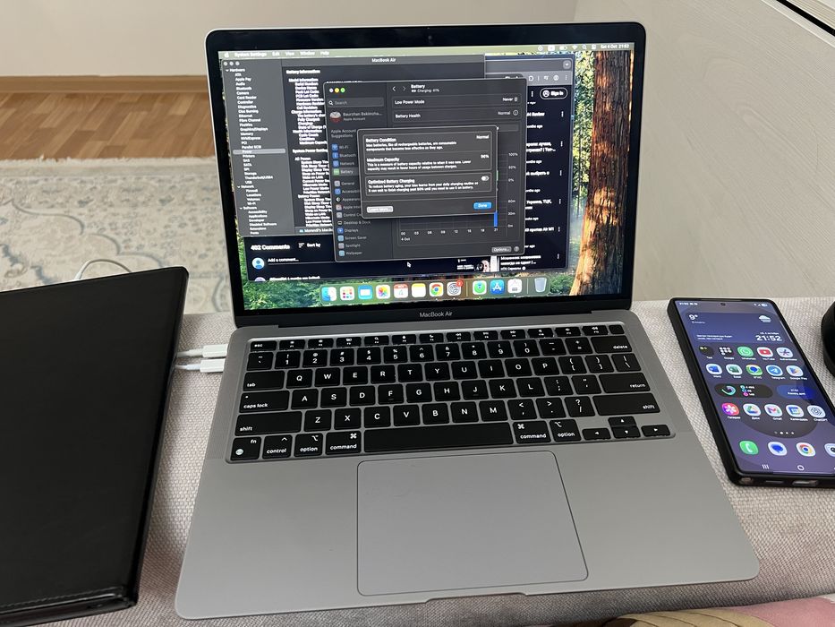 Macbook Air m1 96%
