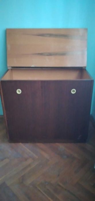 Ракла тъмен махагон ,лаково покритие