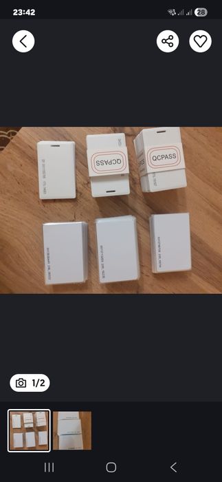 Карты доступа для СКУД