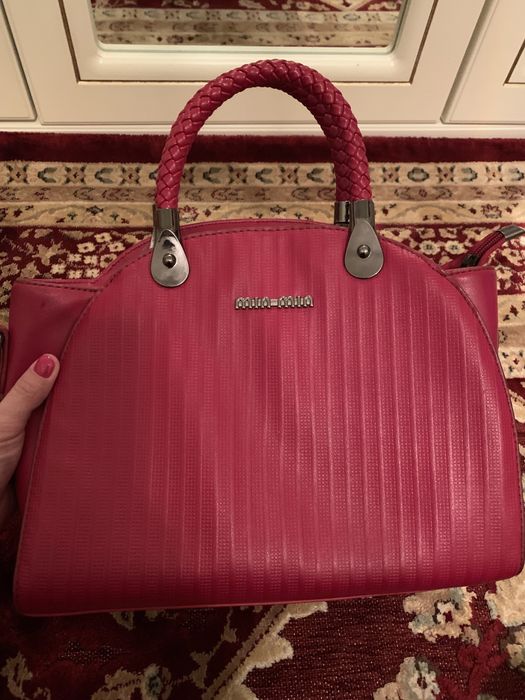 сумка красная