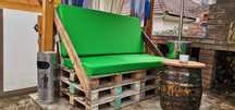 Saltele si perne pentru mobilier gradina,foisor,leagan,baldachin,scaun