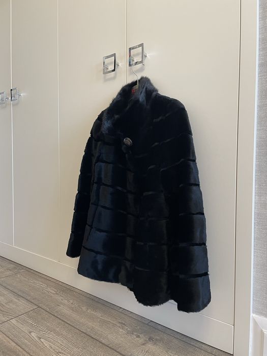 Полушубок из натурального меха