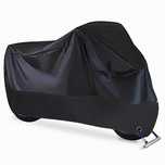 Prelata husa neagra moto scuter motocicleta 170-180cm 190cmx85cmx115cm