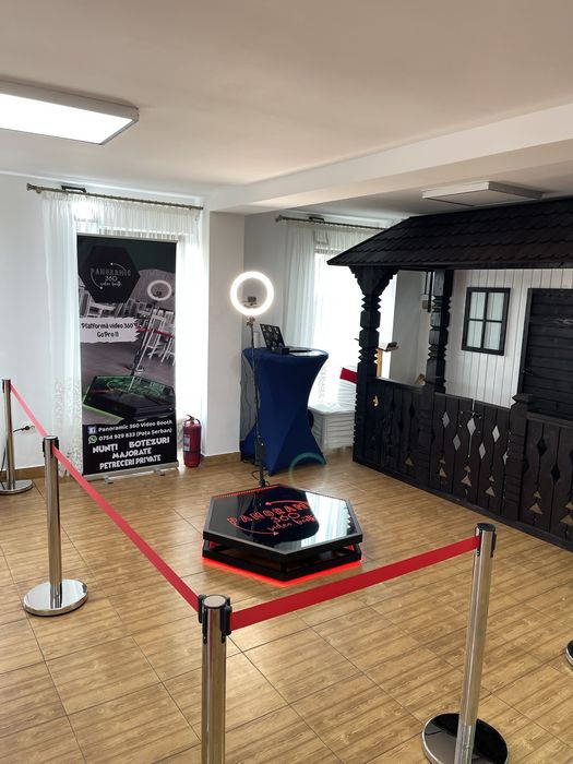 Vand platforma videobooth 360