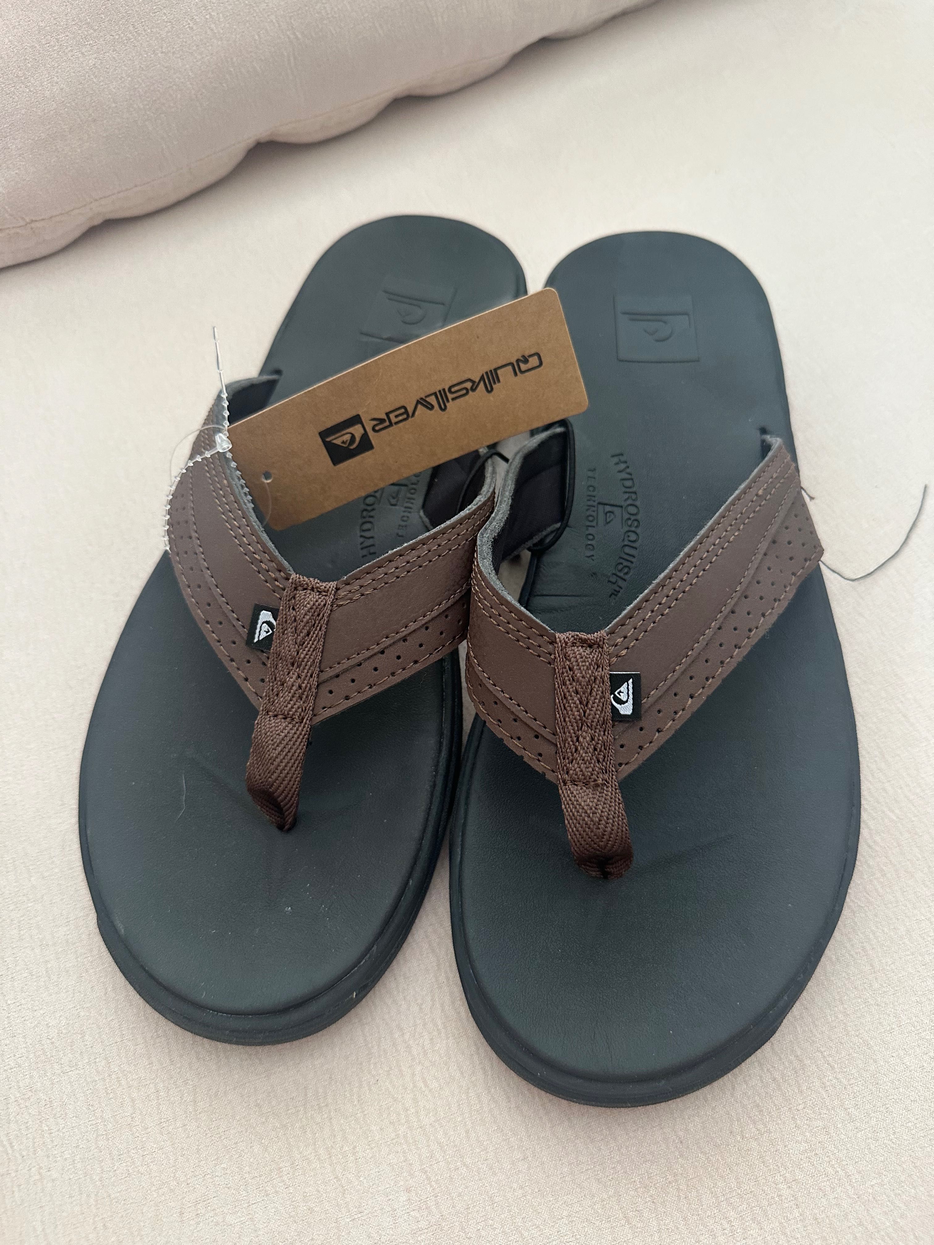 Мъжки джапанки 46 черни FLOJOS и quicksilver 44