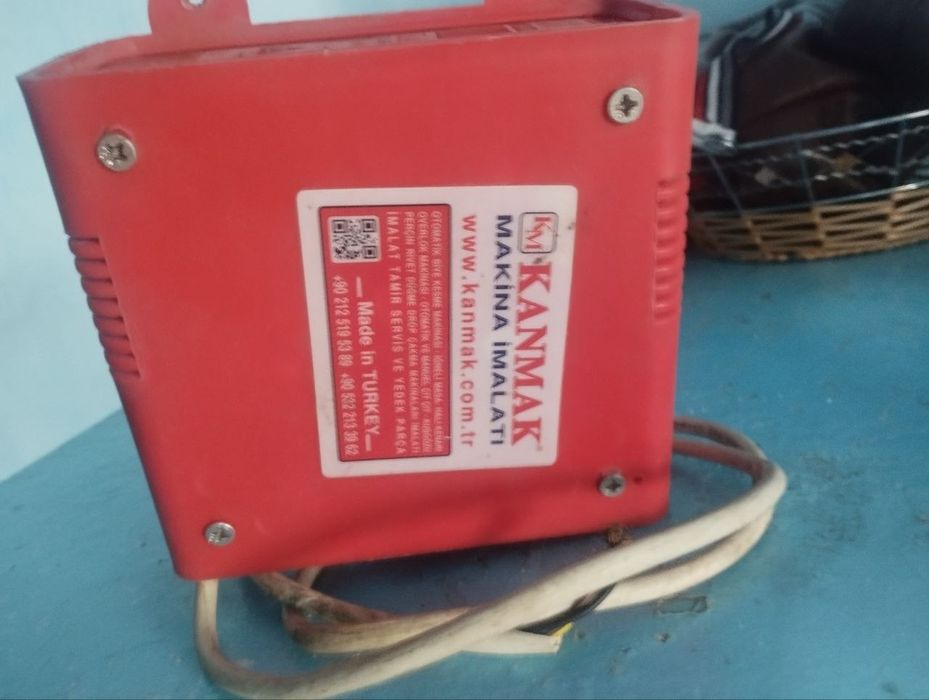 Invektor Kanmak pres moshina invektor 380V matorni ishlatadi