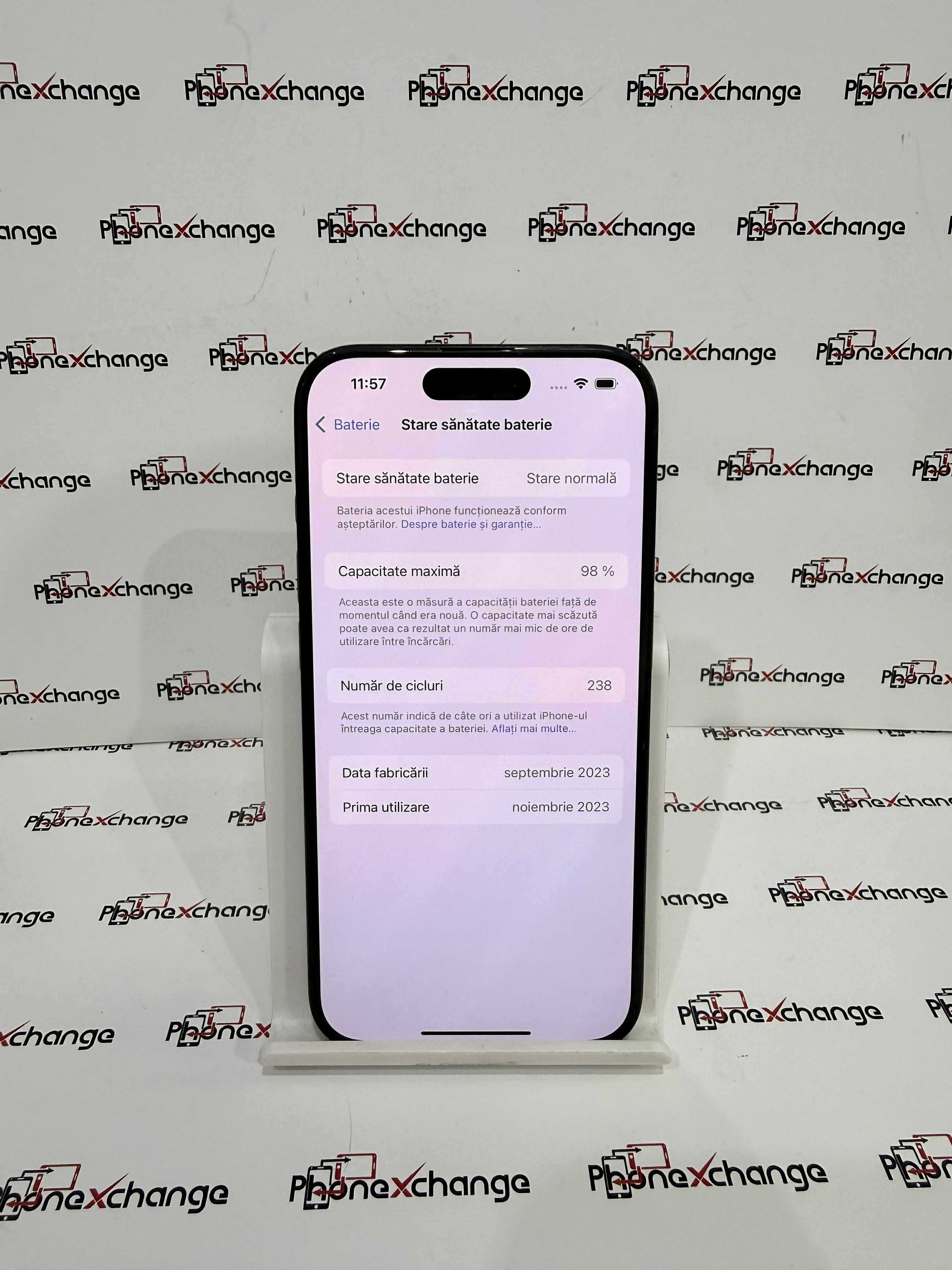 iPhone 15 Pro Blue Neverlocked 128GB