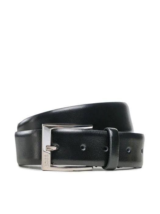 Curea Boss piele neagră 105