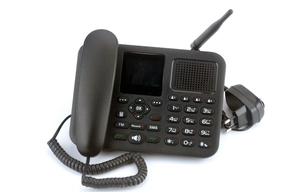 Продается новое GSM стационарный  телефон,  2 Sim.