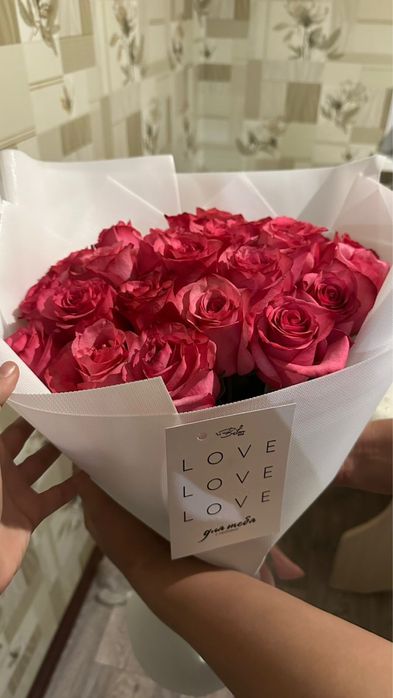 Цветы новая только что получила