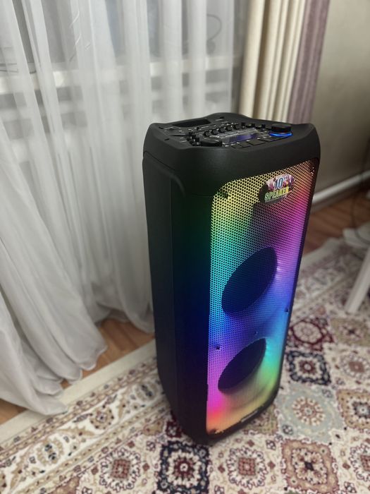 Аренда колонка с микрофоном, переносный колонкс караоке