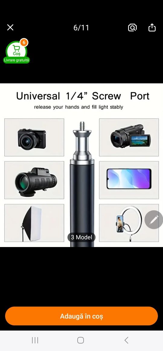 Stativ universal